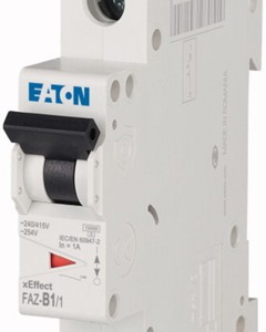 Circuit breaker FAZ 1-pole B1,0A 15kA